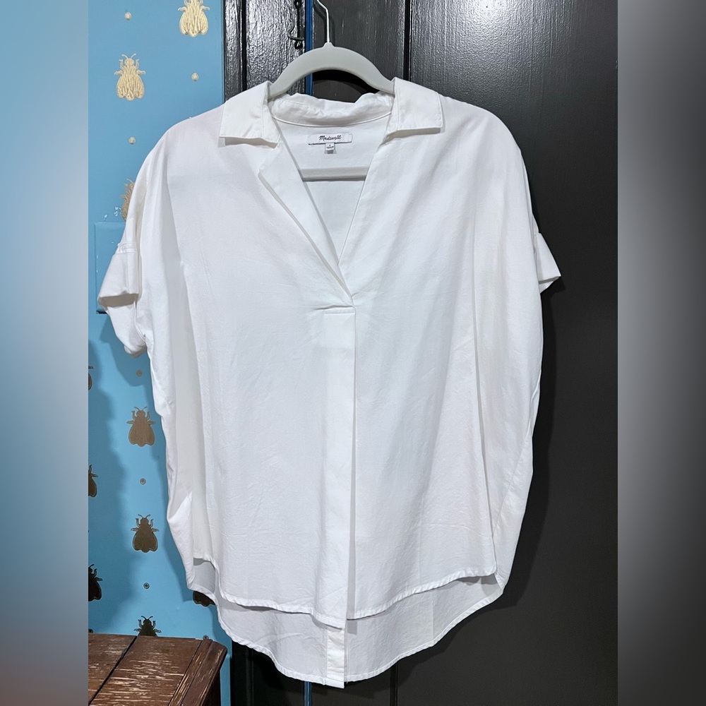 Madewell size small white shirt